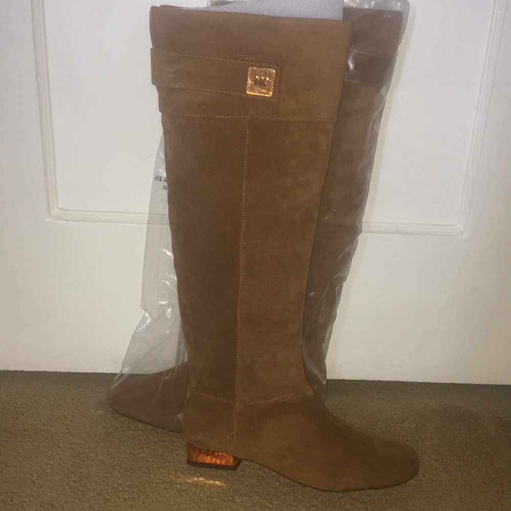 Michael Kors Davenport Suede Boots
